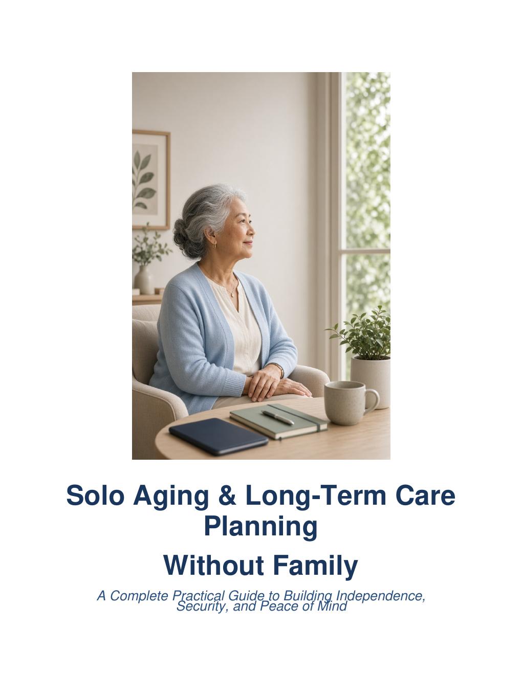 Solo Aging & Long-Term Care Planning Without Family cover